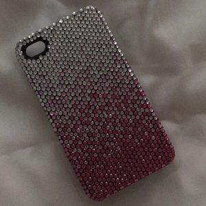 Cellairis iPhone 4 Case Pink Swarovski Gradient